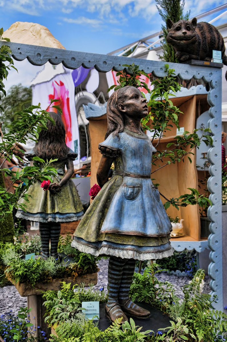 vanessa_c_clark's tweet image. #AlphabetChallenge #WeekVforVowel Alice in wonderland