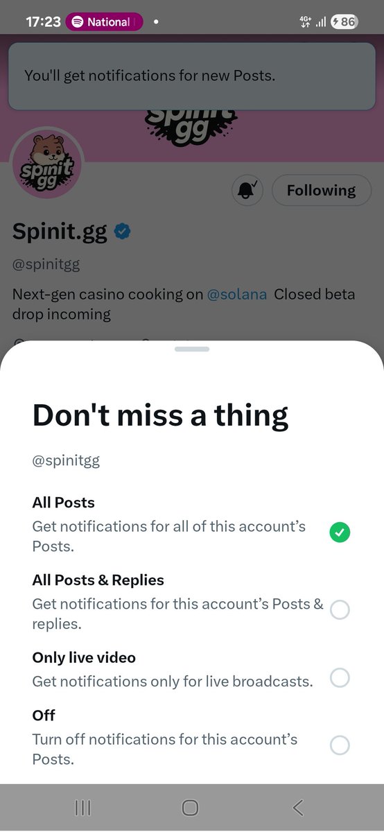 kaponeOthello's tweet image. DV329iwK7MiwAyVwu7ZYh8yzZDAU2zFrbLbe88i2nkx6

Let&apos;s spin it gg🔥🔥🔥🤩🚀