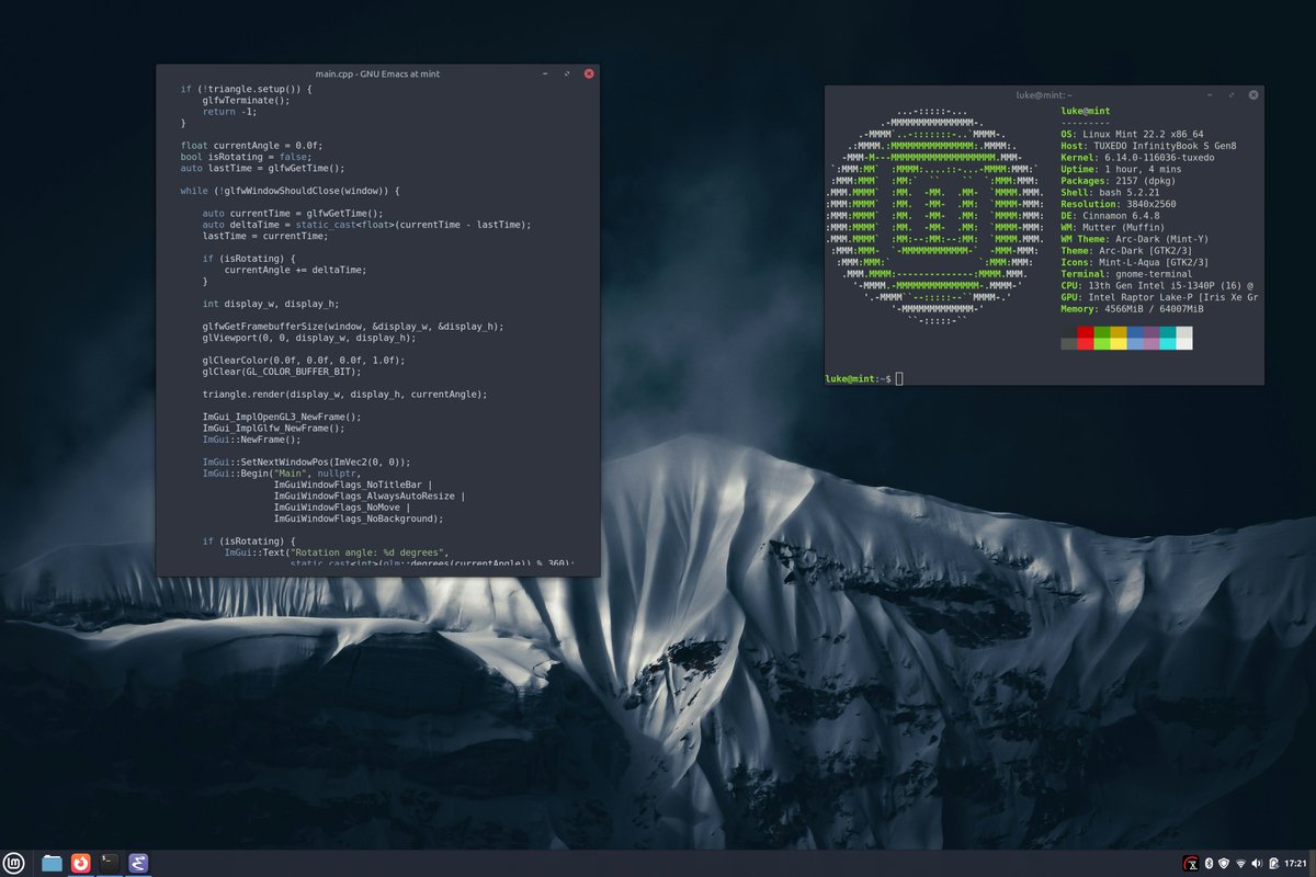 onlyfastcode's tweet image. Just moved from Arch to @Linux_Mint. I can now proudly say &quot;I use Mint, btw.&quot; #linux #archlinux #mint #linuxmint