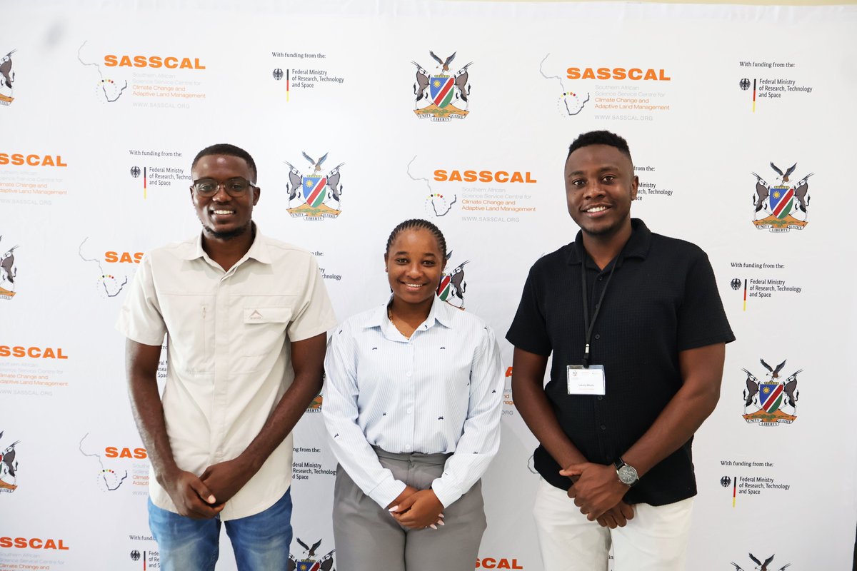 SASSCAL_ORG's tweet image. This Masterclass forms part of the hashtag#Y4H2 Scholarship Programme, implemented by #SASSCAL under the #JCoI Namibia–Germany partnership and funded by #BMFTR. The initiative supports capacity development for Namibia’s emerging hydrogen sector.