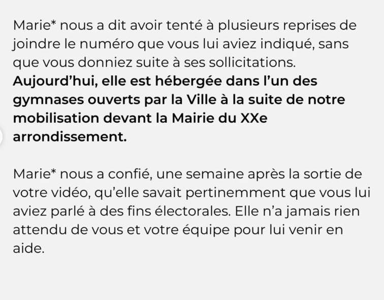 On se rappelle tous de cette vidéo de Dati du 31 octobre dernier !

Merci à <a href="/Utopia_56/">Utopia 56</a> de rappeler la triste réalité qui se cache derrière la vidéo : communiquer sur la détresse des gens pour des seules fins électorales. 

C'est abject.