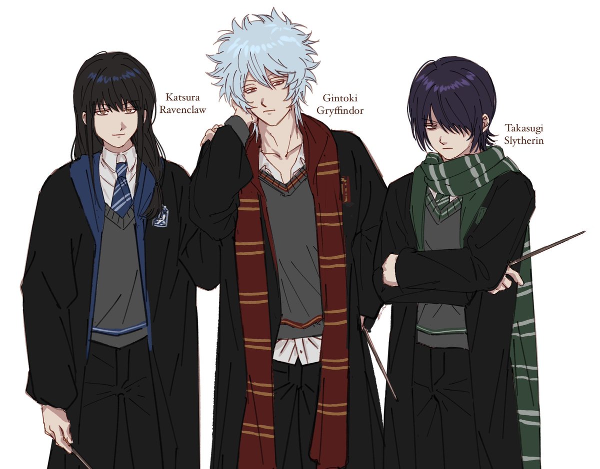 hogwarts au joui trio
#gintama