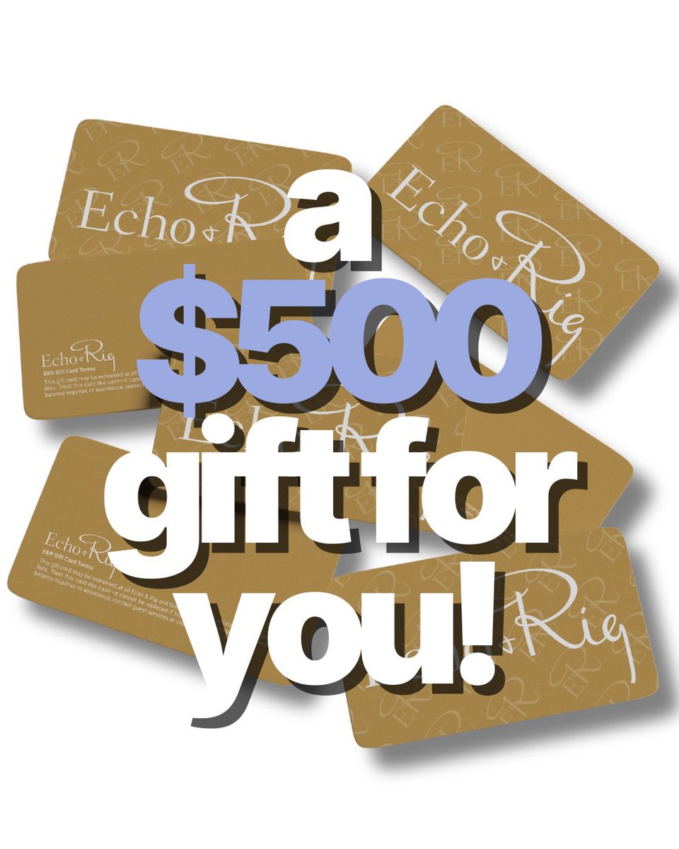 echoandrig's tweet image. Happy Thanksgiving — with a special message from Chef Sam Marvin and the E&amp;amp;R family.
⁠
We’re celebrating 15 years of E&amp;amp;R with something special for our community.
⁠
Introducing the E&amp;amp;R Circle Gift Card — a limited release this holiday season. 
⁠
Echoandrig.com/circle
