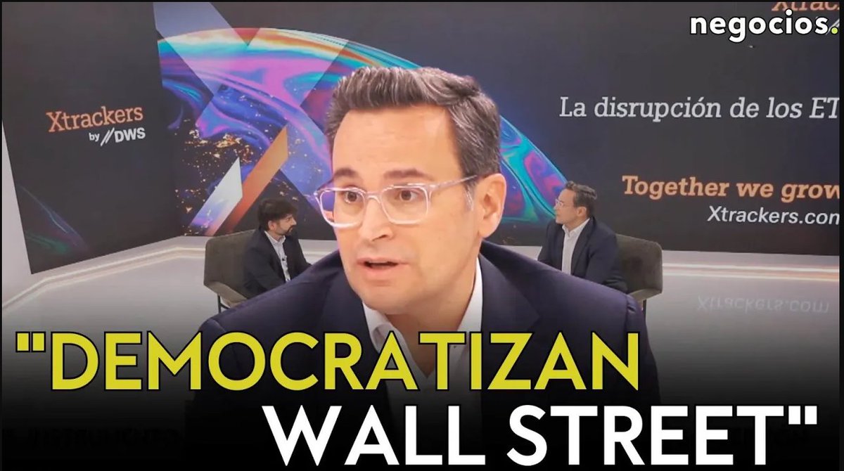 “Los ETF han democratizado Wall Street, del profesional al millennial, todos los usan”. César Muro 

youtu.be/6ujTiiji8t4

#etf #mercados #wallstreet #inversor #millennials #jovenes #activos #investing #economia #negociostv