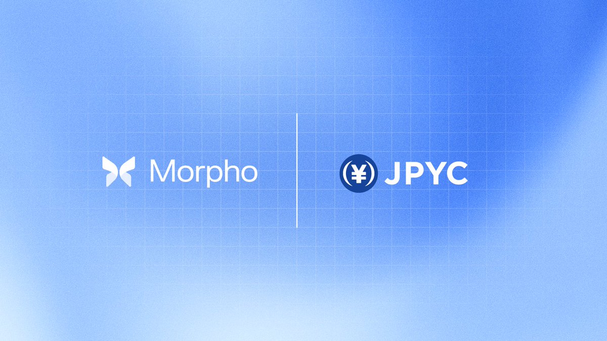 Lend and borrow Japanese Yen with $JPYC

Coming soon to Morpho's global lending network