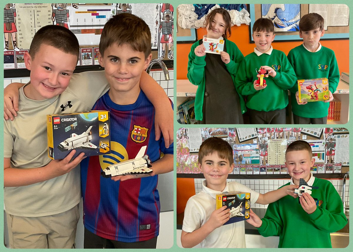 Our Year 5 Lego Therapy groups have shown great teamwork to create some fabulous models over the past few weeks. We’re looking forward to seeing what they create next! 🧱🚀🐉