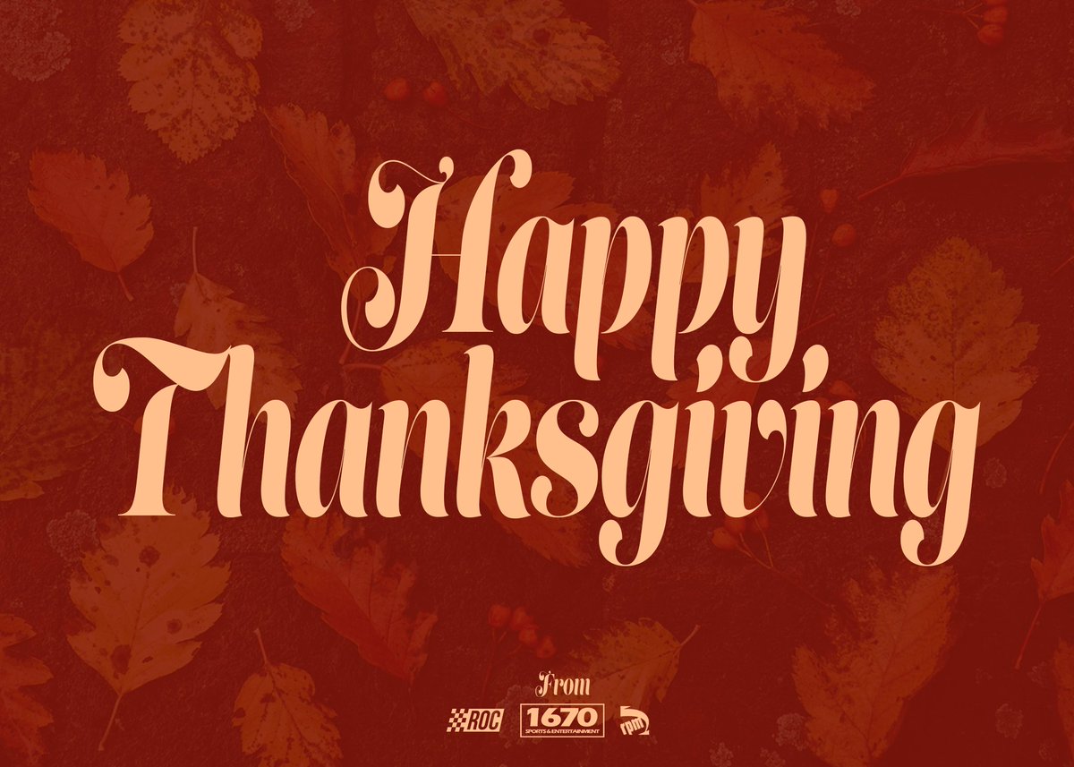 We wish you all a Happy Thanksgiving!