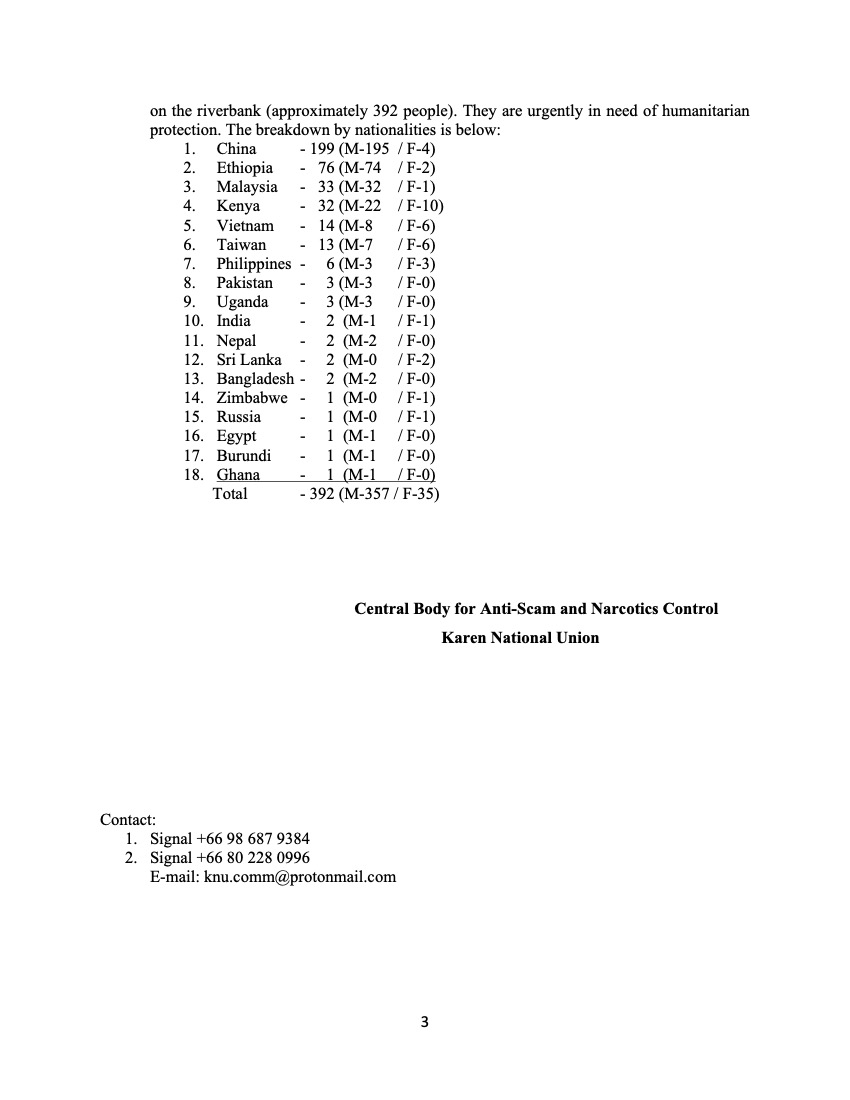 Karen National Union tweet media