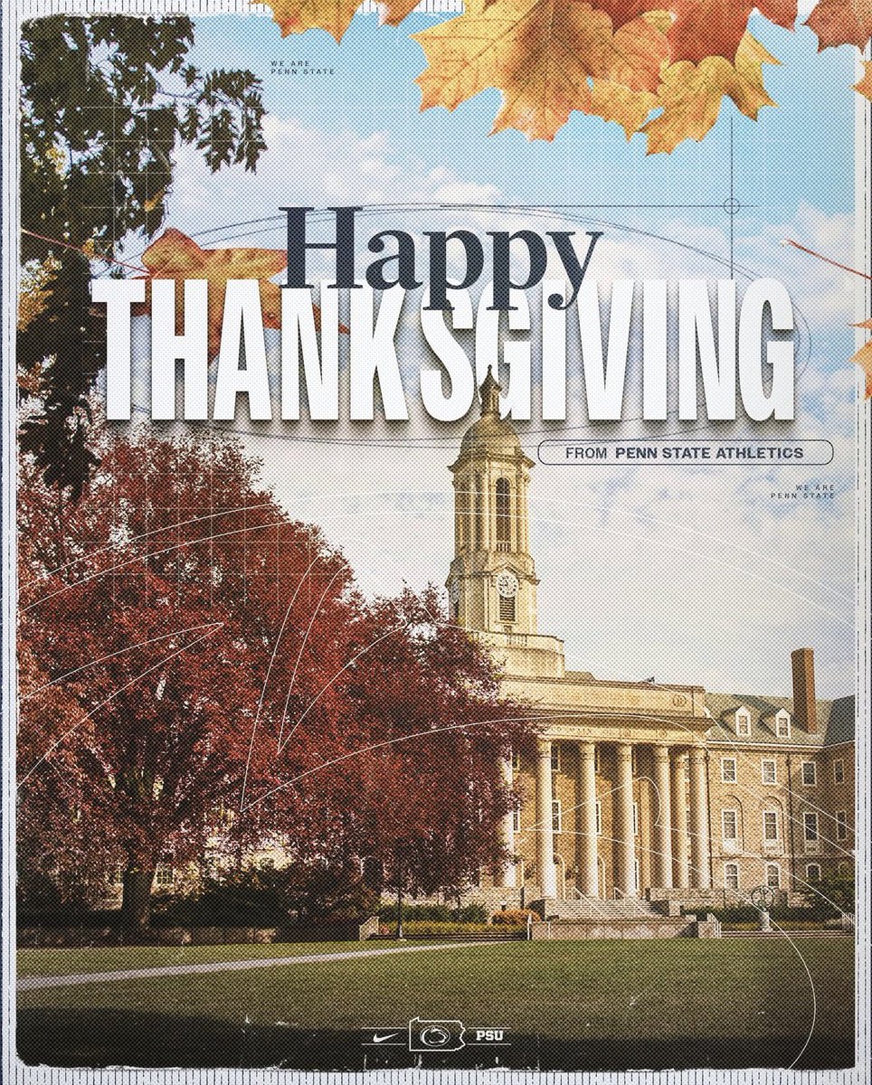Happy Thanksgiving, Nittany Nation! 🦃🍂

#pennstate #weare #psufencing