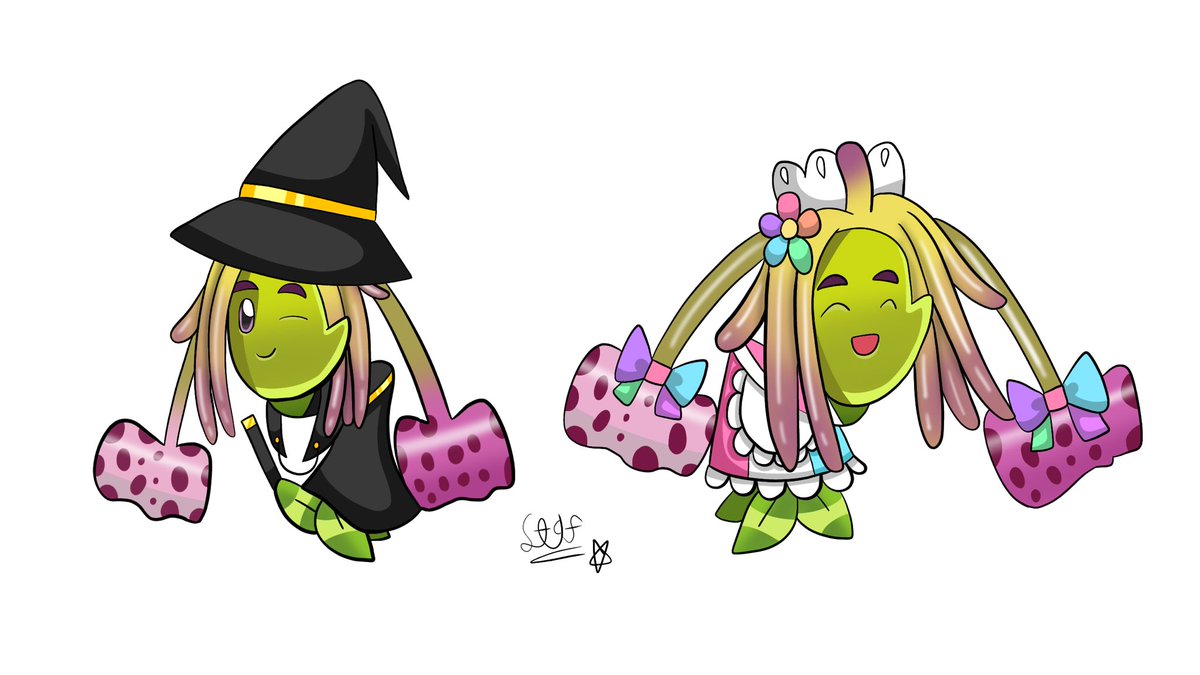 Willvilastory's tweet image. Hammeruit’s costume 
(Old art that I never uploaded here)

#plantsvszombies #pvz2 #pvzfanart #fanart