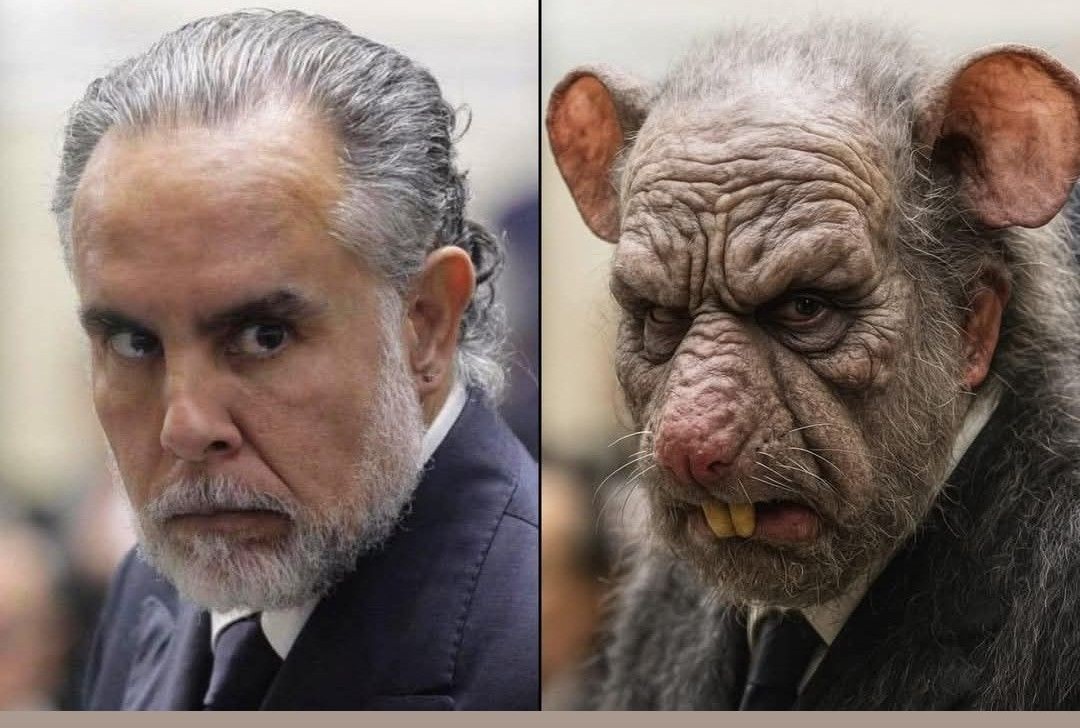 Pensé que solo las mujeres cambiaban de rostro sin maquillaje
Señor Benedetti a usted que le gustan tanto las demandas demandé al fotógrafo que se atrevía a tomarle esa foto maquillado.