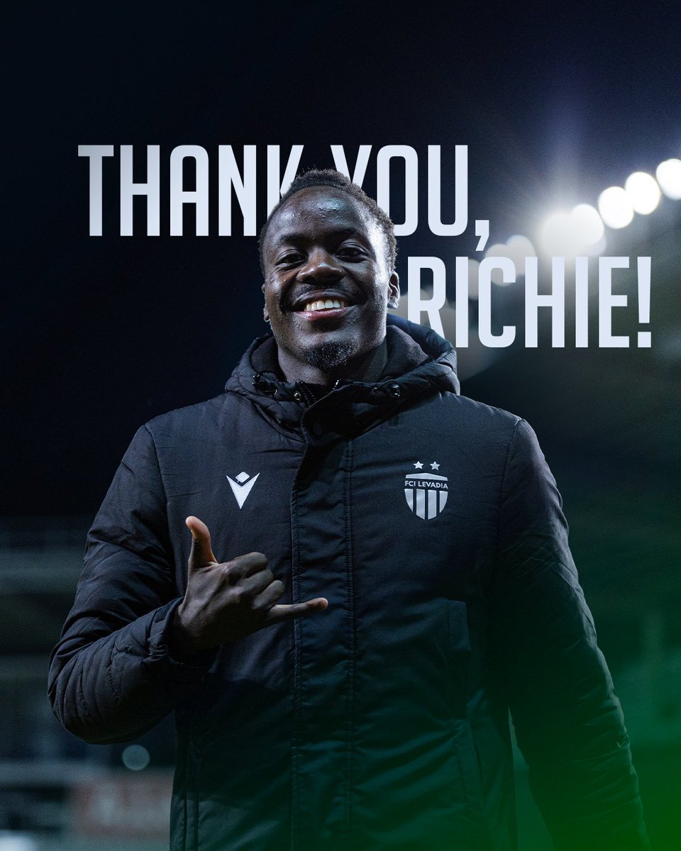 Thank you, Richie Musaba! Due to contact ending we say goodbye and big thanks to Richie Musaba for contributing to FCI Levadia within those two years! Best of luck in your future career! 
 
#fcilevadia