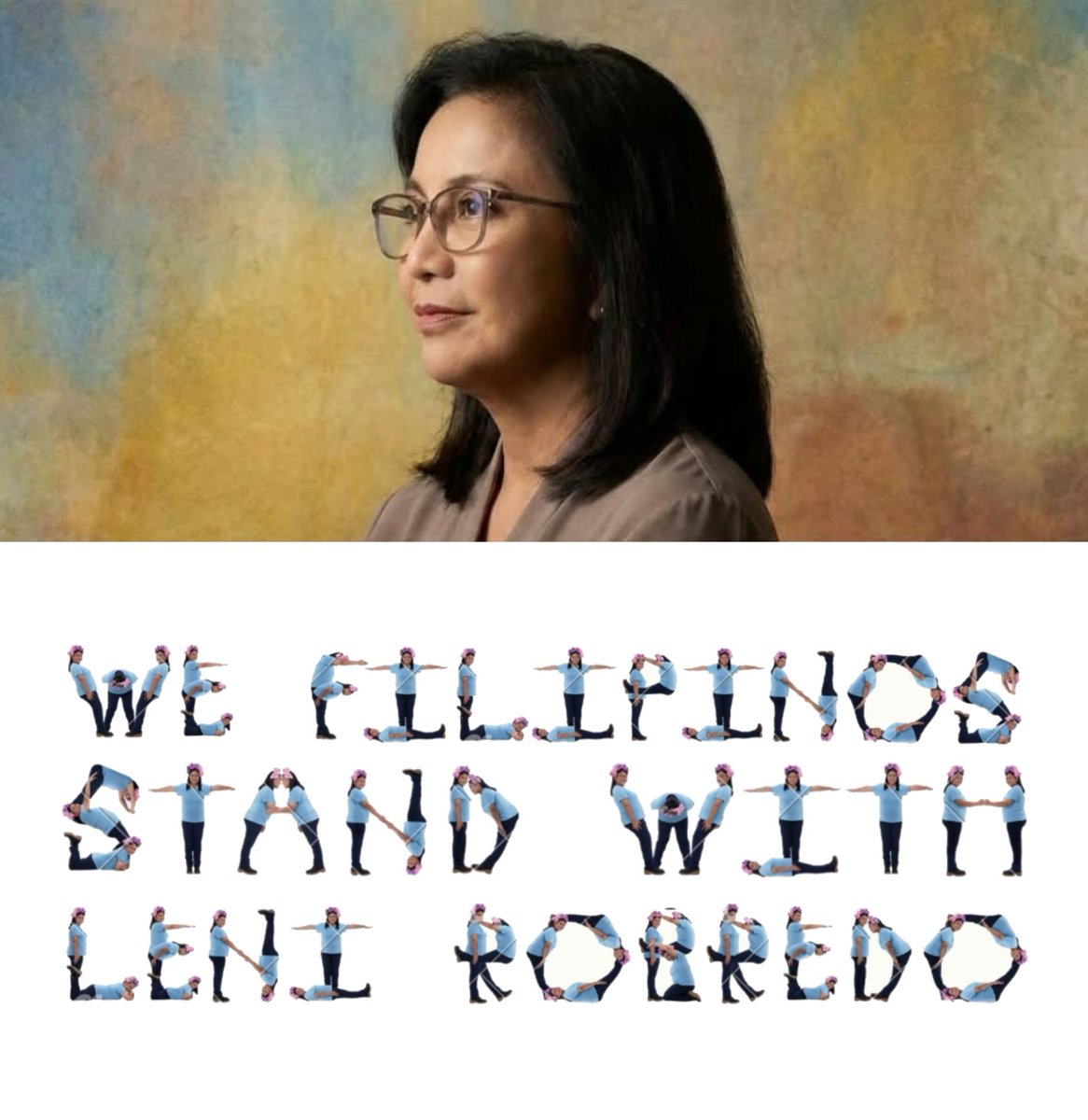 "Effective leadership is never about one man's ability to yield power. At its very core, genuine governance is about sharing that power so that others may prosper."

WE ARE TRUE FILIPINOS FOR EVERYTHING AND WE STAND WITH LENI ROBREDO! 🩵🩷👆🏻🫰🏻🦅🌷🌸🇵🇭