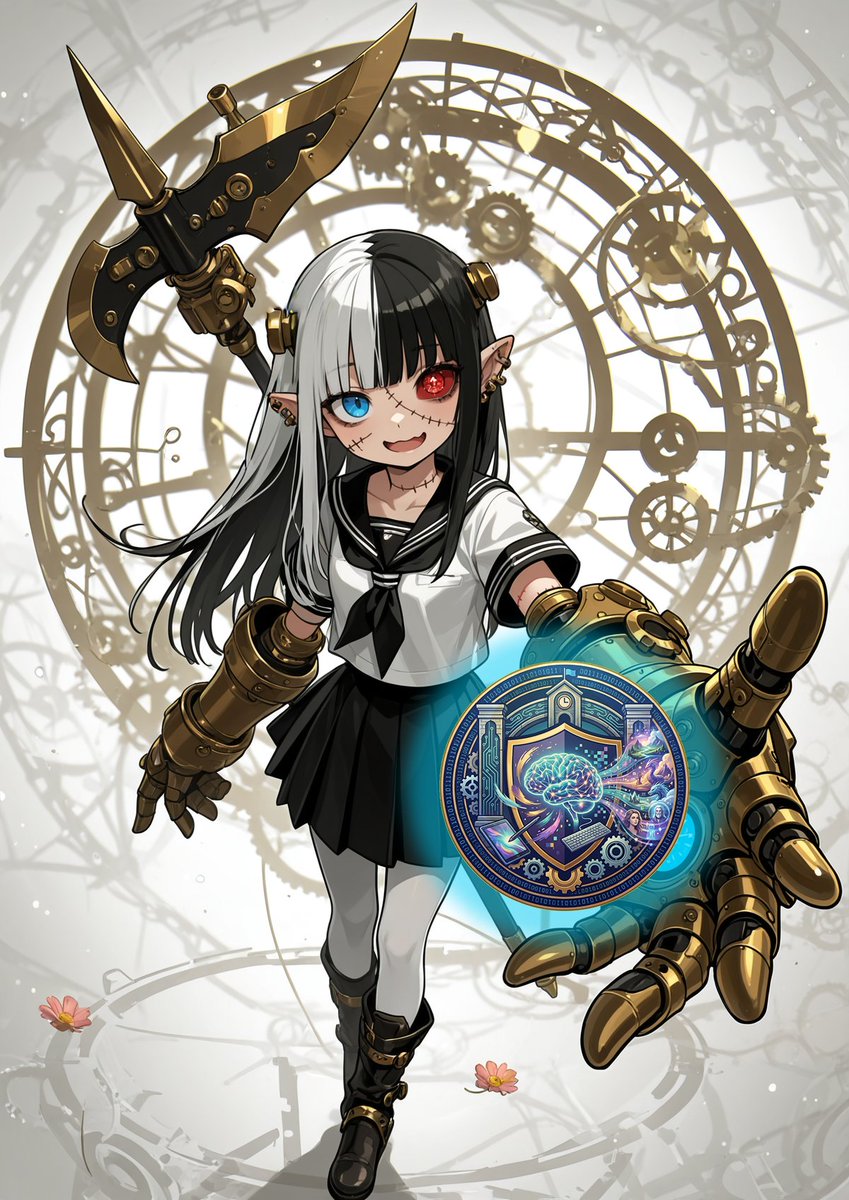 wind_pattern's tweet image. 【2,000フォロワーさま到達企画】
昨日よりお伝えをしておりました通り、本日ただいまより開催いたします！！
この度のお題は『AI学園交流祭』！🏫🖥

AIと皆さまの想像力から生じる、数多の学園。
それらの中には、きっと様々な光景が広がっていることでしょう！

・特徴的な制服姿の生徒たち👦…