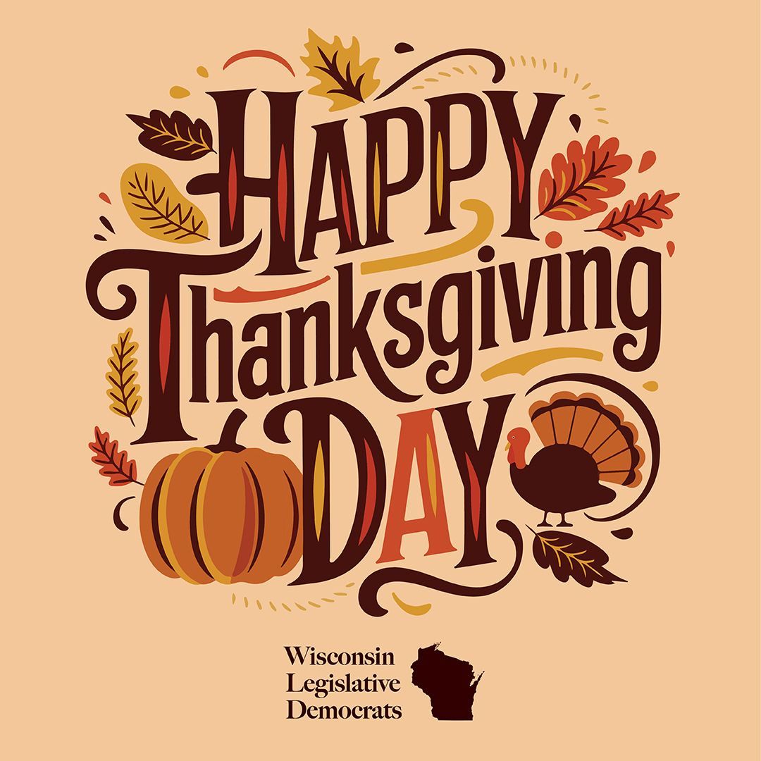 Happy Thanksgiving! Wishing everyone a joyful, peaceful day filled with great food and good company.
