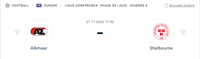 ExScoreInsights's tweet photo. Et ça également:
⚽️ AZ 🆚 Shelbourne
🎯 Pronos: 3-0 ou 3-1
📈 Cote: 6.20/10.00
💡 Tips: Pariez séparément et misez max 5% de votre bk, à répartir sur les 2 paris
#TeamParieur #BetwaySquad #pronos #scoreexact #UEFA https://t.co/QC82uC93on
