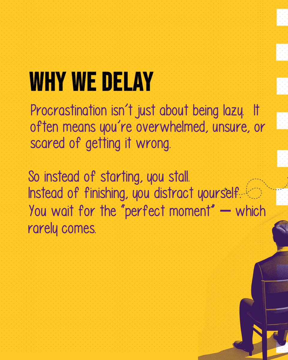 d_convergence24's tweet photo. How many times have you said, “I’ll do it later,” and later never came?

This week, don’t wait for the perfect mood or moment to do the thing you’ve been postponing.

Begin now. Your future self is depending on it.

#tci #theconvergenceinitiative https://t.co/8h5O8KvrAG