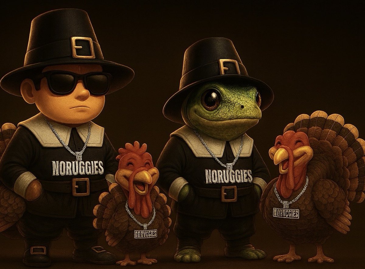 🦃!THANKSGIVING GIVEAWAY TIME! 🦃

We’re in the holiday mood so we’re giving back to our community! 

SOL + $NORUGGIES to spread some good vibes today!

Wanna join the fun?

👇👇👇👇👇
Drop your SOL address
Retweet
Follow

Eat good. Chill good. Win good.
Happy Thanksgiving Fam!