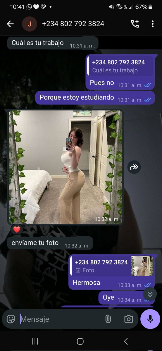 spokmar66's tweet photo. @Saiiyansam2023 @Saiiyansam2023 Hey Samantha, I hope you see this comment. I just wanted to let you know that someone is scamming people with your photos. I'm attaching the photos as evidence. https://t.co/T2N0hdhPqX
