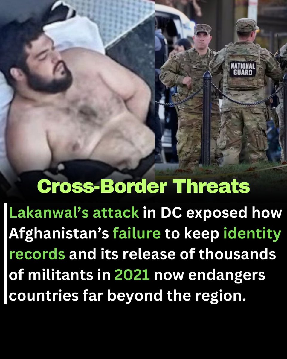 OopsW4262's tweet image. The attack near the White House by an Afghan national isn’t an isolated event it’s blowback from reckless evacuation policies.
What starts in Kabul never stays in Kabul.
#DCShooting #SecurityAlert #Afghanistan #Pakistan
#Pakistani #StrangerThings5 #StrayKids #OishiClub