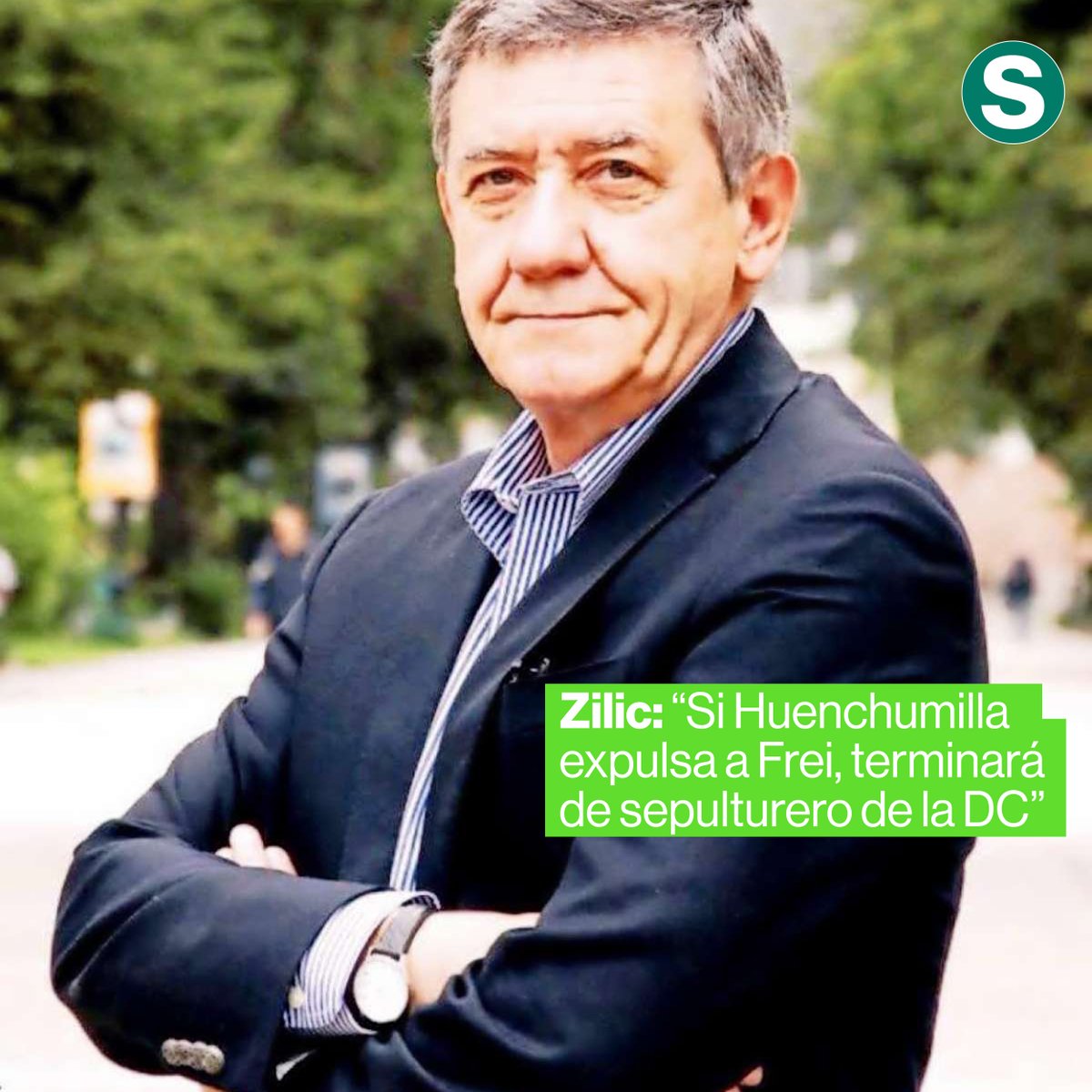 "Si Huenchumilla expulsa a Frei, será el sepulturero de la DC", dice Martín Zilic. En medio de la polémica por la reunión con José Antonio Kast, el exministro defiende al exPresidente y cuestiona la dirección del partido. lasegunda.com