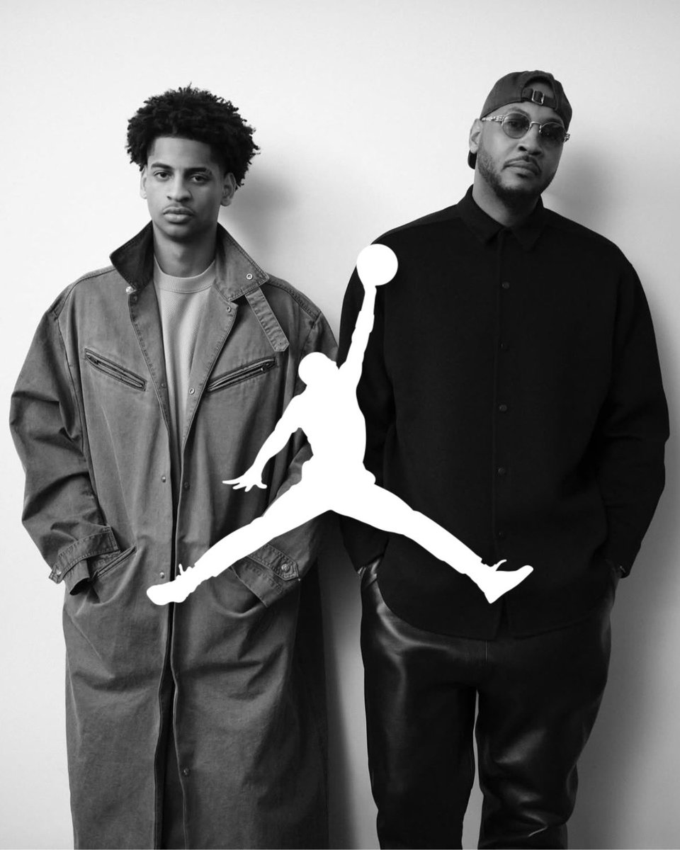 JustFreshKicks's tweet photo. This ad goes hard af 🔥😮‍💨

Carmelo Anthony officially welcomes his son, Kiyan Anthony, to the Jordan Brand family https://t.co/ke8JbBjIn4