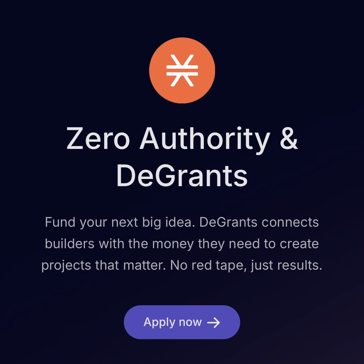 zeroauthdao's tweet image. 📣 DeGrants on Zero Authority is now live!

Explore your favorite projects and grantees in one place. Track real progress as it happens and see how builders are moving the ecosystem forward.

More discovery, more transparency, more momentum—right at your fingertips.

GitHub is…