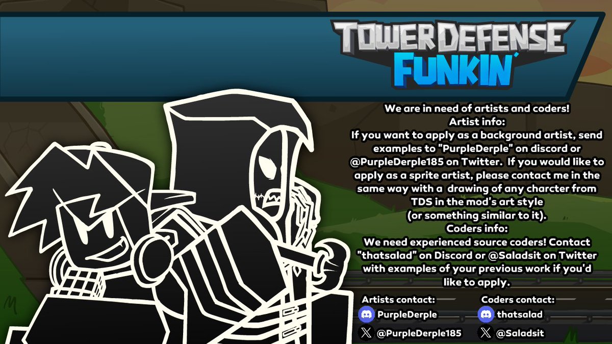 TowerFunkin's tweet image. Hi! Please repost, it is appreciated! ^^
#fnf #fnfmod