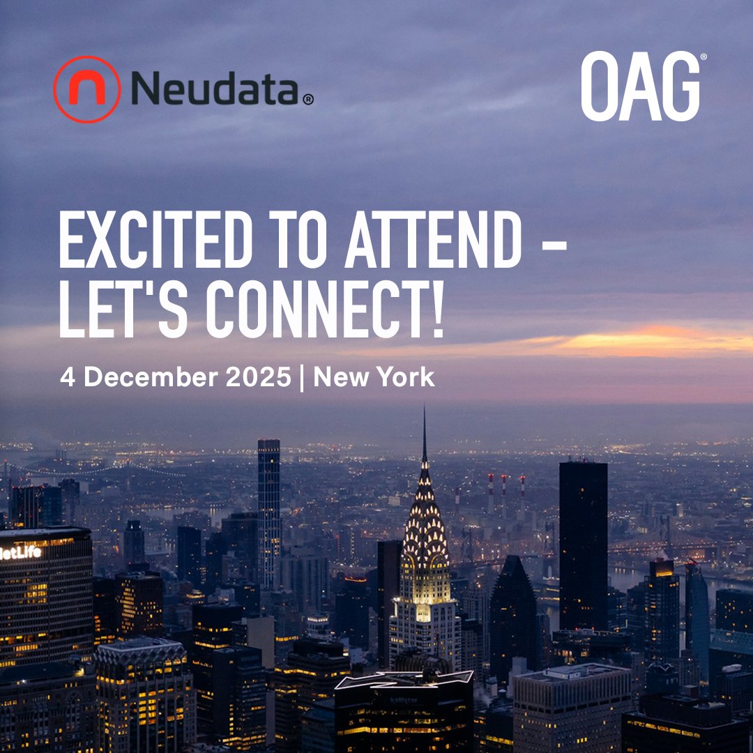 OAG_Aviation's tweet image. OAG is heading to the @neudatalab Winter Data Summit in NYC!

We&apos;re looking forward to connecting with the global alternative data community to discuss market trends, data innovation, and the future of investing.

See you there! 🗽✈️

#Neudata #AlternativeData