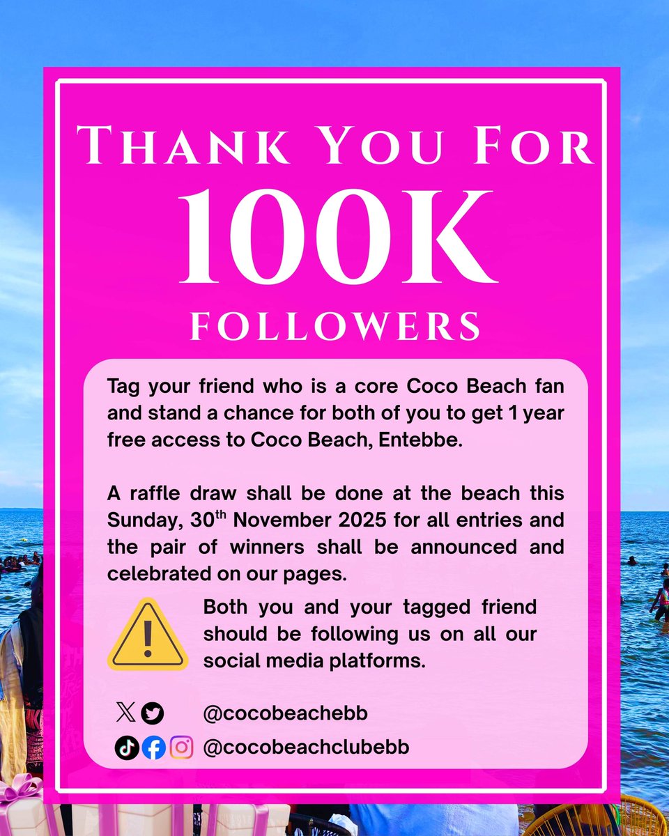 Coco Beach Club Entebbe tweet media