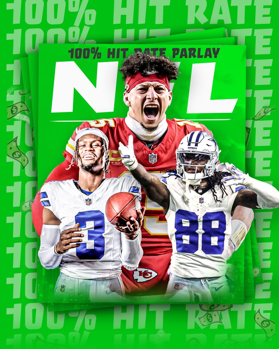 Happy Thanksgiving!! I have calculated the plays below for us today⬇️

🚀 Day 1 of our $10,000 Ladder
🦃 5 Straight Bet Targets
💰 +470 100% Hit Rate Parlay
🍗 +955 Player Prop Parlay &amp; +1643 Anytime TD Parlay

 ❤️LIKE + REPOST &amp; COMMENT "Turkey" &amp; I will send you everything for