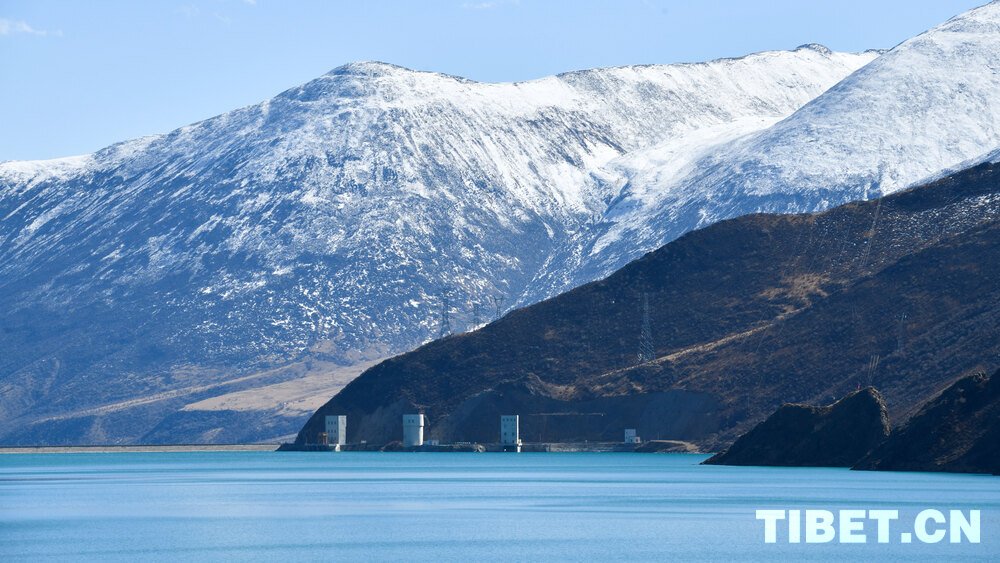 TibetNews11's tweet image. Cintura panoramica del bacino idrico dell&apos;altopiano del Pangduo Water #Conservancy #Project in Tibet
