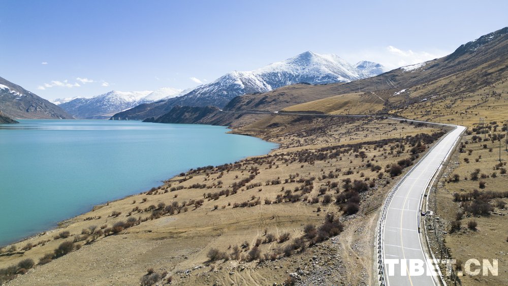 TibetNews11's tweet image. Cintura panoramica del bacino idrico dell&apos;altopiano del Pangduo Water #Conservancy #Project in Tibet