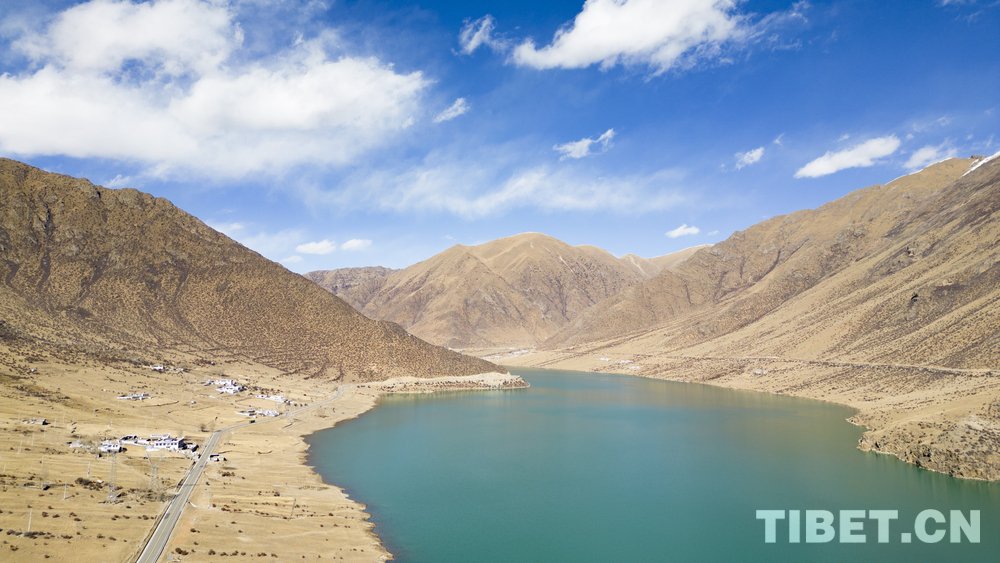 TibetNews11's tweet image. Cintura panoramica del bacino idrico dell&apos;altopiano del Pangduo Water #Conservancy #Project in Tibet