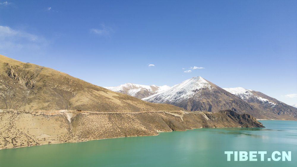 TibetNews11's tweet image. Cintura panoramica del bacino idrico dell&apos;altopiano del Pangduo Water #Conservancy #Project in Tibet