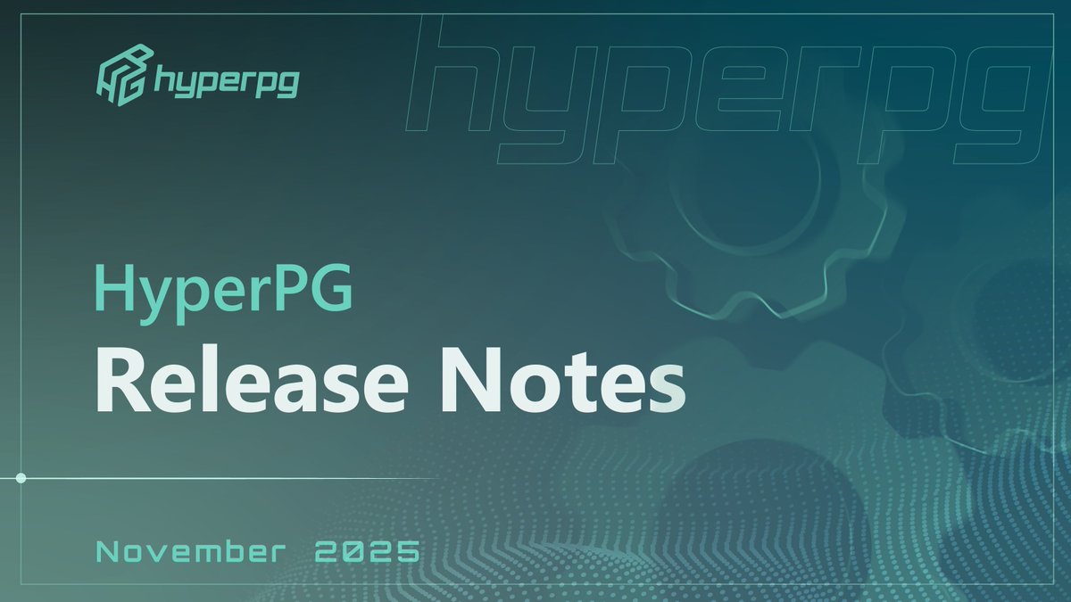 HyperPG tweet media