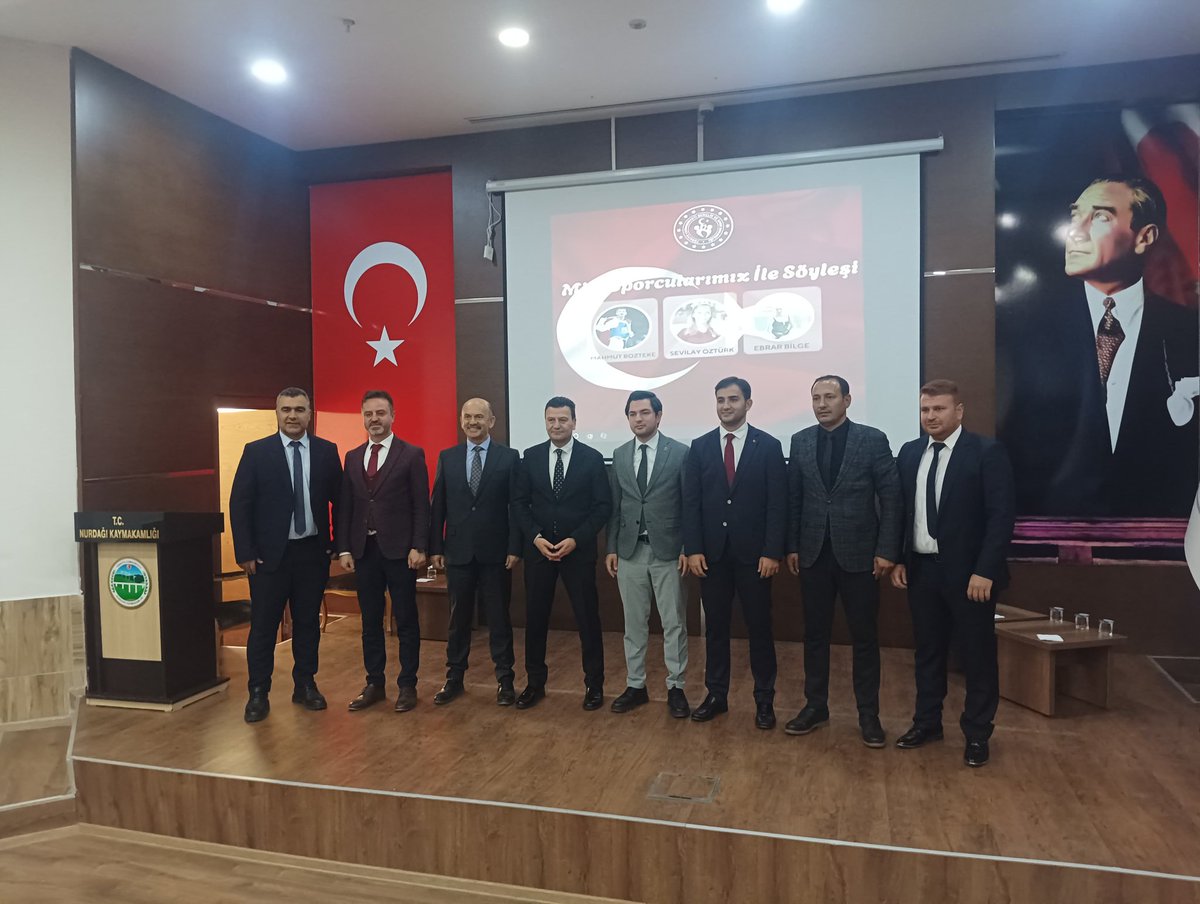 Nurdağı Gençlik ve Spor İlçe Müdürlüğü olarak 
Paralimpik milli  sporcularımızı Mahmut BOZTEKE , Sevilay  ÖZTÜRK ve Ebrar BİLGE
Nurdağında öğrenciler ile buluşturduk
<a href="/OA_BAK/">Dr. Osman Aşkın Bak</a> <a href="/BBozgeyik_27/">Bünyamin Bozgeyik</a> <a href="/YILDIRIRMehmet/">Mehmet YILDIRIR</a> <a href="/ncerciyas/">Nurullah Cemil Erciyas</a> <a href="/Numannafizsahin/">Numan Şahin</a> <a href="/hruhimor/">hruhimor</a> <a href="/GSB_Gaziantep/">Gaziantep Gençlik ve Spor İl Müdürlüğü</a>