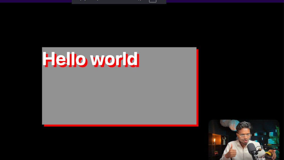stackarnav's tweet image. 📌 Day 52 Cohort 2.0 | @sheryians_
Todays class with @ankurdotio was PURE frontend dopamine 😭🔥

Learned some advanced CSS magic:
✨ box-shadow
✨ text-shadow
✨ keyframes
✨ conic gradients

AND we finally completed the Matrix Effect💚

Built using:
🟩 setInterval()
🟩 split()…