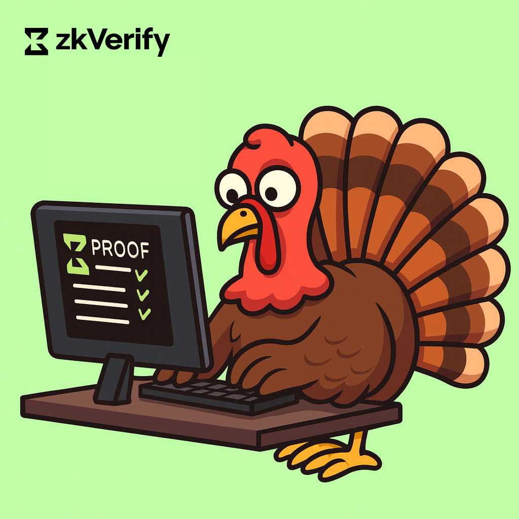 ZKVProtocol's tweet image. May your mashed potatoes be smooth and your verification layer smoother.

🦃 𝗛𝗮𝗽𝗽𝘆 𝘇𝗸-𝗴𝗶𝘃𝗶𝗻𝗴 🦃