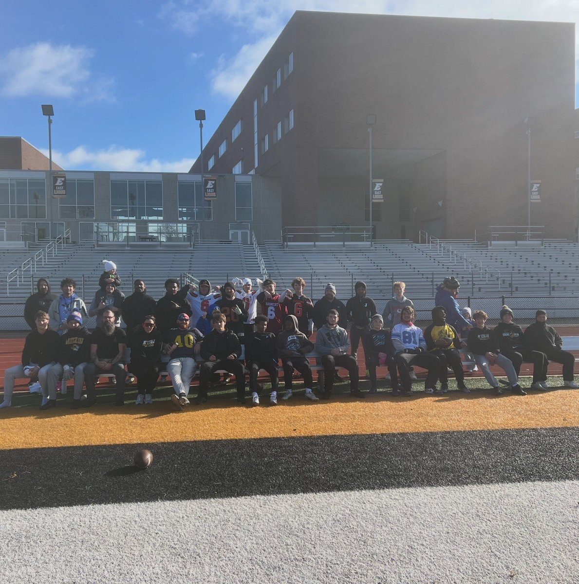 fzefootball's tweet image. Happy Thanksgiving East High Community!!! I love spending the morning with past, present and future Lions, another Turkey Bowl in the books and East High football wishes everyone a happy, healthy and safe holiday weekend!! #EmbraceTheProcess