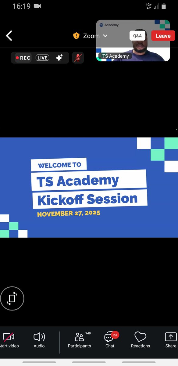 loudtobi's tweet photo. Happy to start off my tech journey on cyber security @TSAcademyOnline
Very happy for this opportunity and hoping to make the best of it https://t.co/aXmZuhTHQA