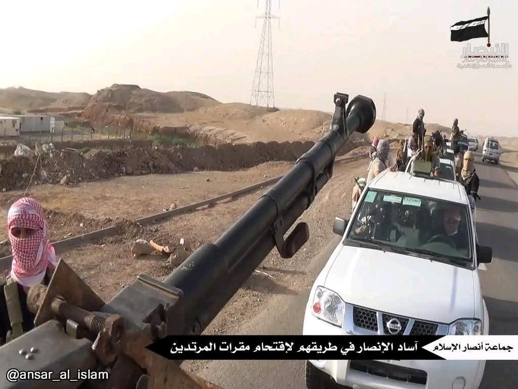 من الذاكرة 2014 ,سيطرة ابطال انصار الإسلام على مداخل كركوك