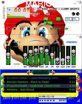 LostMemeArchive's tweet image. winamp skins were peak personality