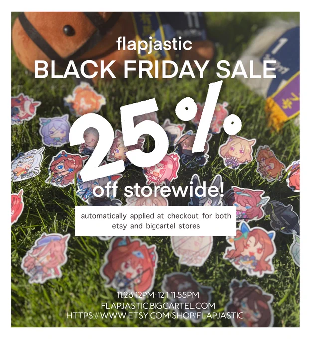 flapjastic black friday info!