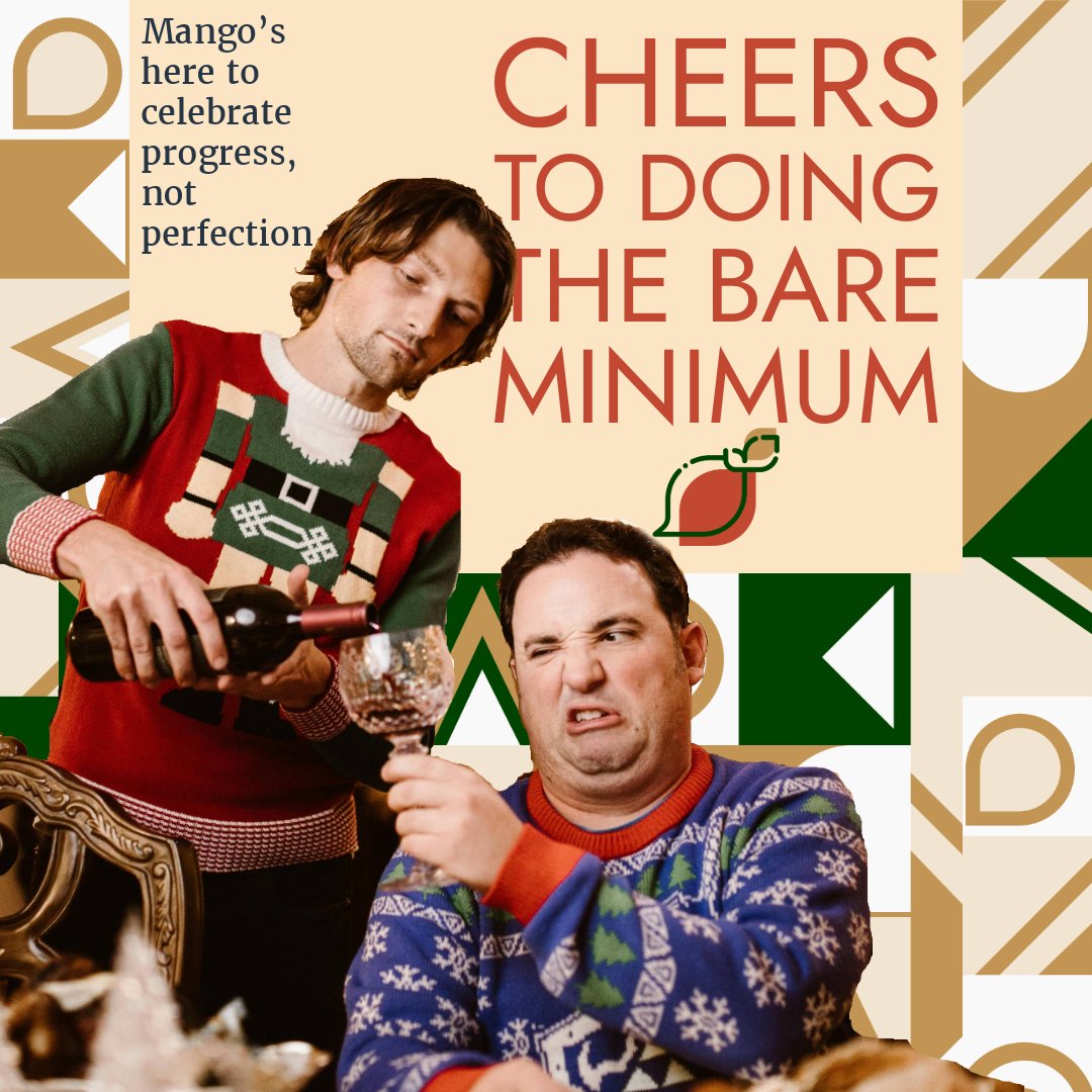 GoMangoApp's tweet image. Sometimes the bare minimum is the maximum you can give  and that’s okay. 🍷 🥭 🦃 

👉🥭  Download Mango and celebrate small wins with people who get it.

#DoTheBareMinimum #ProgressNotPerfection #MangoMoments #AccountabilityMadeFun