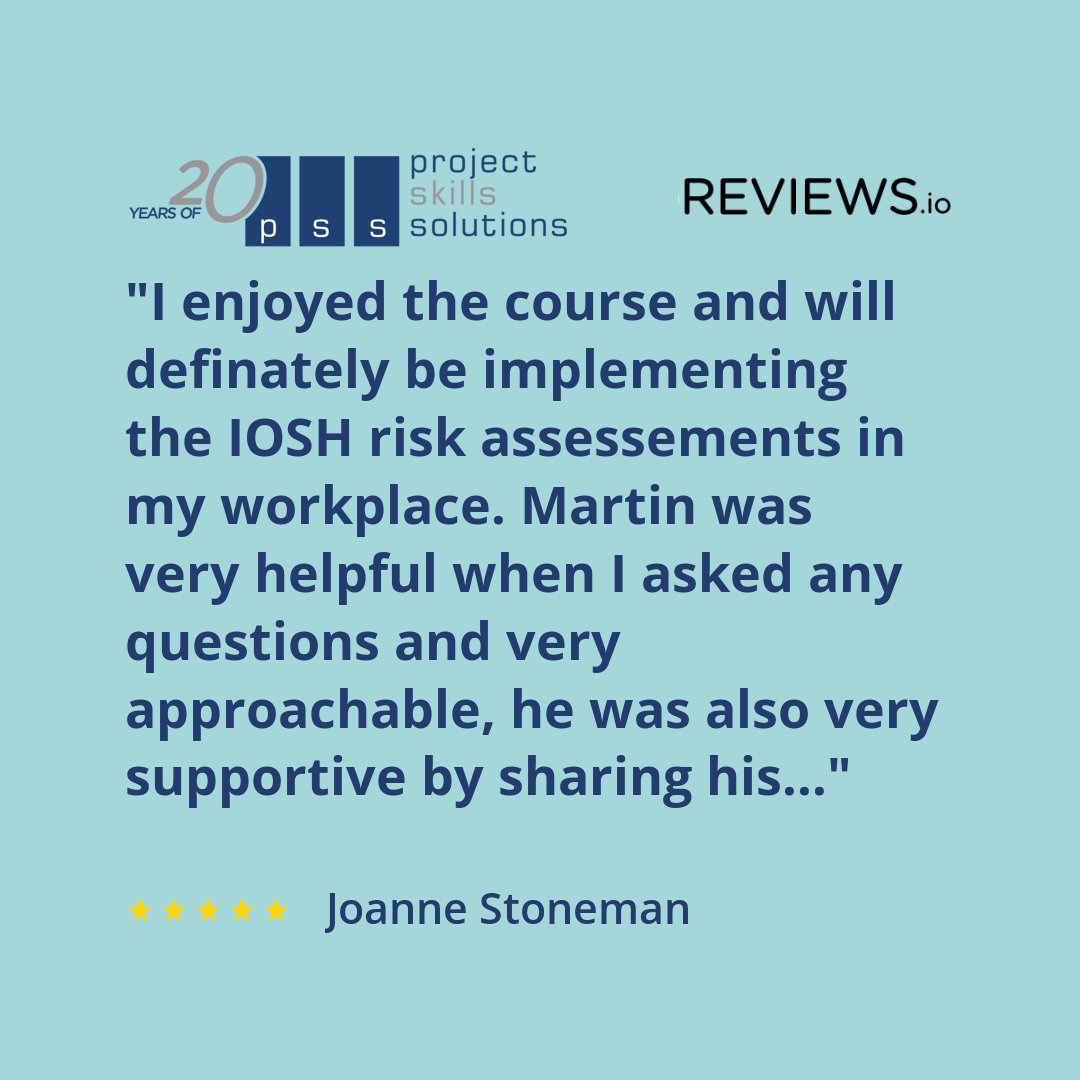 PSS_Training's tweet image. Training that makes a real-world impact 💼👏
Thanks to our delegate for the feedback and to Martin for the support 🙌
📚 Explore courses at Project Skills Solutions: bit.ly/4eZ4K2k
#IOSH #NRSWA #NPORS #CITB #NEBOSH #Telecoms #CPCS #IPAF #LANTRA #EUSR