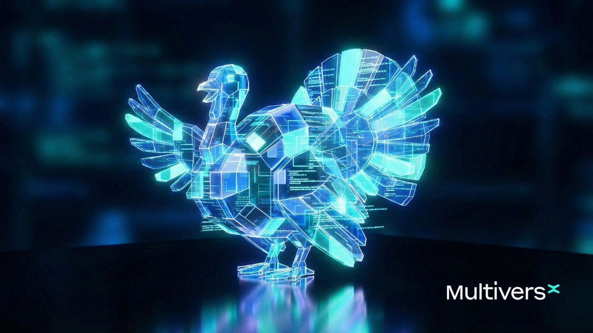 MultiversX's tweet image. Grateful for everyone building, contributing, and pushing this ecosystem forward.

Happy Thanksgiving to everyone celebrating today!