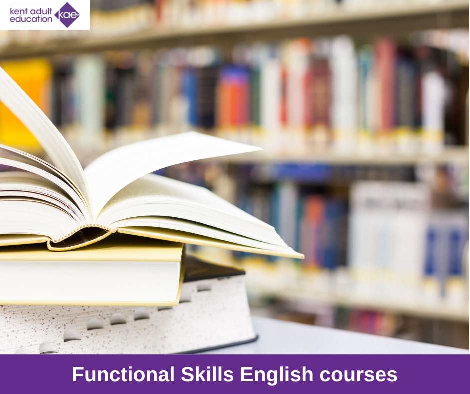 KentAdultEd's tweet image. 📚 Boost Your Confidence in English!
Our Functional Skills English courses are perfect for adults looking to improve reading, writing, speaking and listening skills for everyday life, work or further study.
👉 Find out more &amp;amp; enrol: ow.ly/T8a450WRNzw
#FunctionalSkills