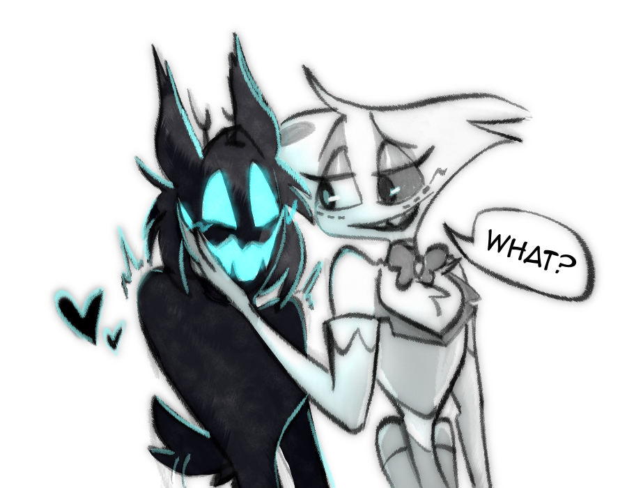 Someone has a new friend... 👀
#radiodust #hazbinhotel #hazbinhotelfanart #angeldust #alastor