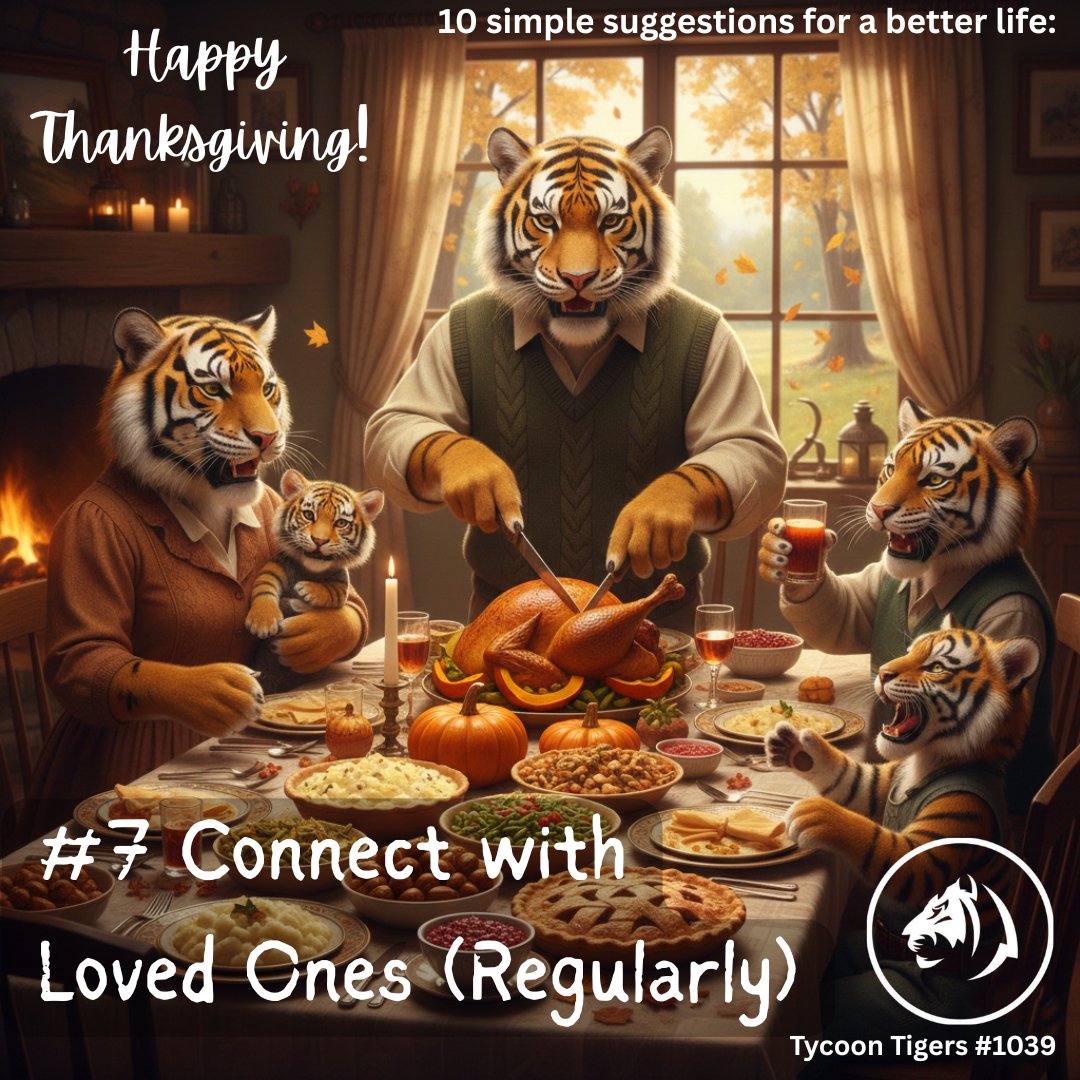 Qhu_NFT's tweet image. Happy Thanksgiving! @TycoonTigers